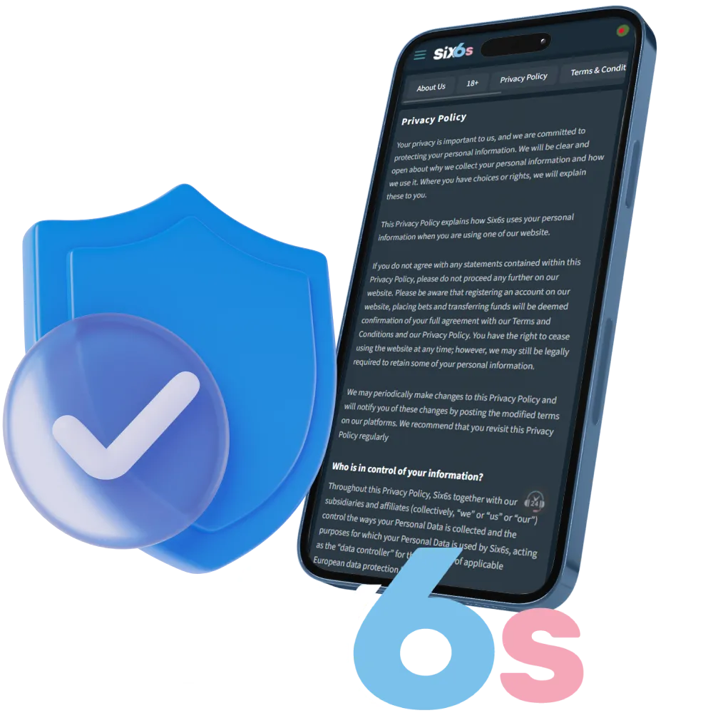 The Six6s company protects your privacy.