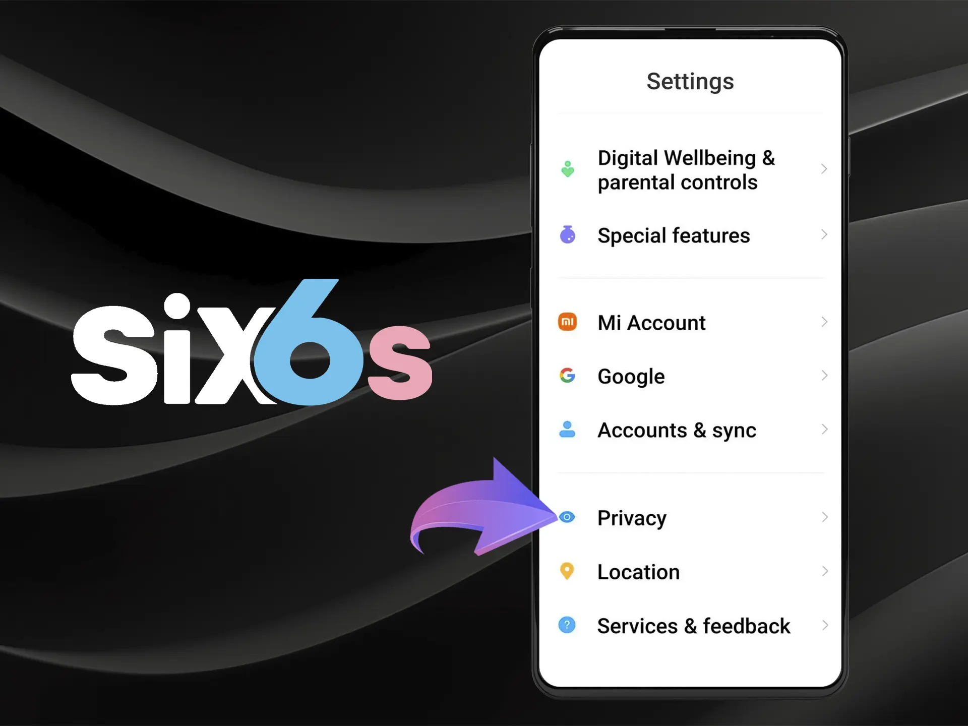 Prepare and configure your device to install the Six6s app.