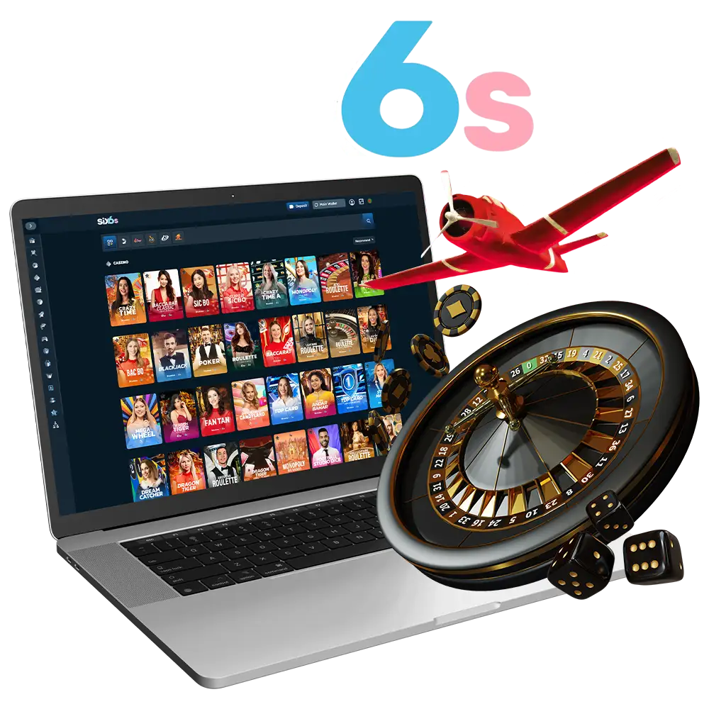 Six6s Casino offers Bangladeshi players a plethora of games and slots.